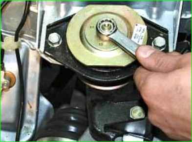 Замена опор силового агрегата