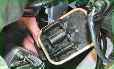 Замена адсорбера