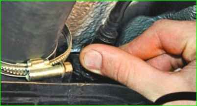 Замена сепаратора паров топлива