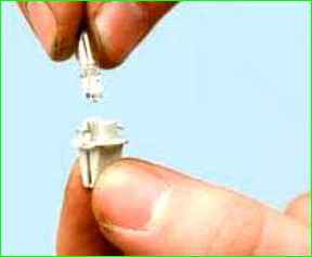 Замена ламп комбинации приборов