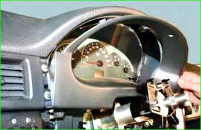 Замена ламп комбинации приборов