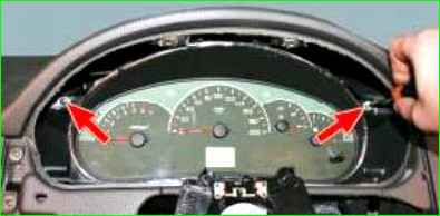 Замена ламп комбинации приборов