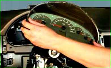 Замена ламп комбинации приборов