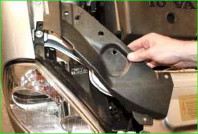 Замена лампочки указателя поворотов