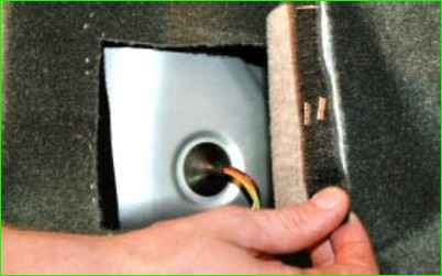 Замена заднего фонаря