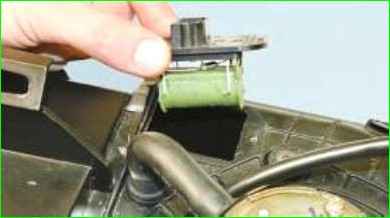 Heizungsgetriebemotor und zusätzlicher Widerstand