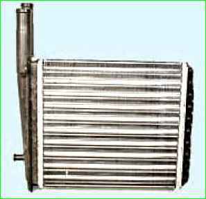 Замена радиатора отопителя