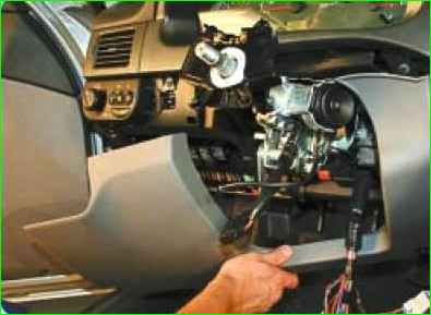 Снятие и установка панели приборов Лада Приора