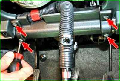 Снятие и установка панели приборов Лада Приора