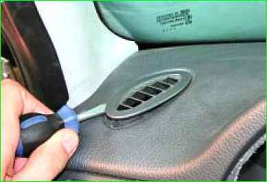 Снятие и установка панели приборов Лада Приора