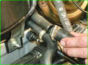 Снятие и установка отопителя