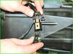 Снятие и установка отопителя