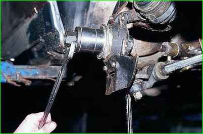 Замена подшипника передней ступицы