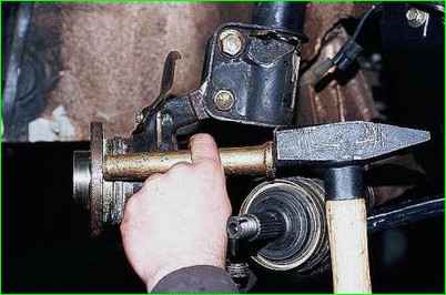 Замена подшипника передней ступицы