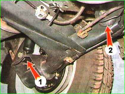 Zustand der Aufhängung prüfen