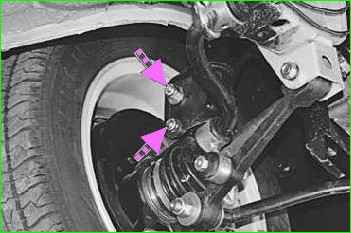 Проверка и регулировка углов колес Лада Приора