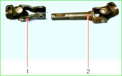 Рульдік жетек білігін алу және орнату
