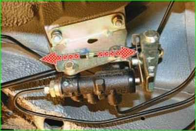 Adjusting the pressure regulator drive