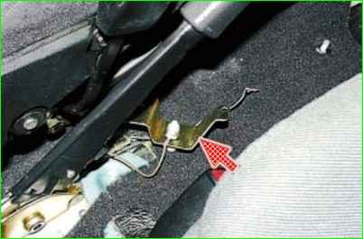 Ремонт рычага стояночного тормоза