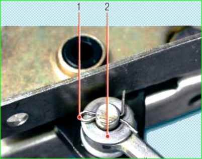 Ремонт рычага стояночного тормоза