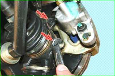 Ersetzen der Vorderrad-Bremsscheibe