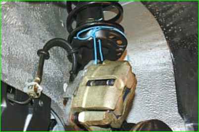 Ersetzen der Vorderrad-Bremsscheibe