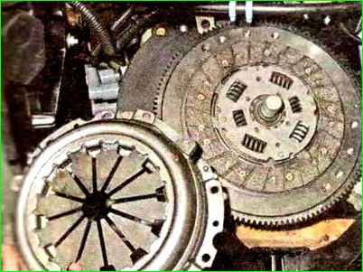 Қорпақты және ілінісумен басқарылатын дискіні ауыстыру