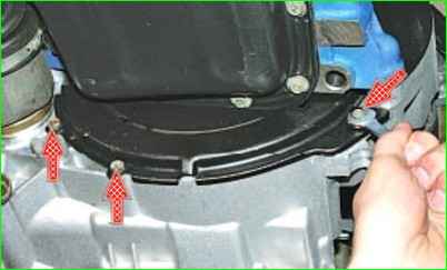 Снятие и установка коробки передач