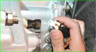 Снятие и установка коробки передач