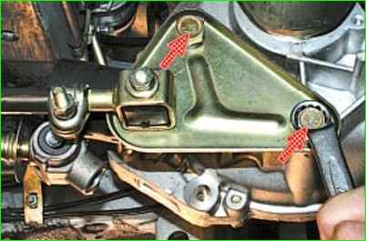 Снятие и установка коробки передач