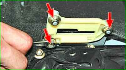 Ремонт важеля перемикання передач