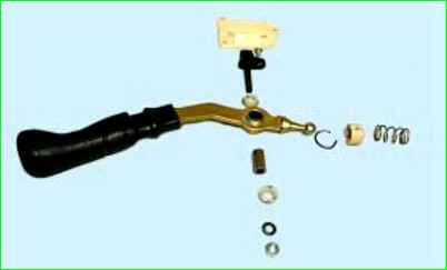 Ремонт важеля перемикання передач