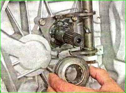 Ілінісу жетек механизмін алу