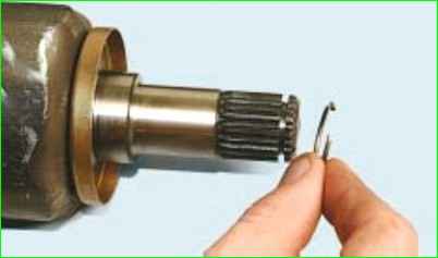 Vorderradantriebe entfernen