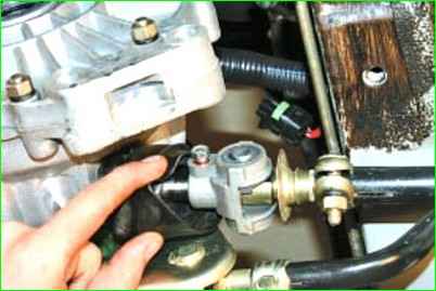 Ersetzen der Öldichtung der Schaltstange