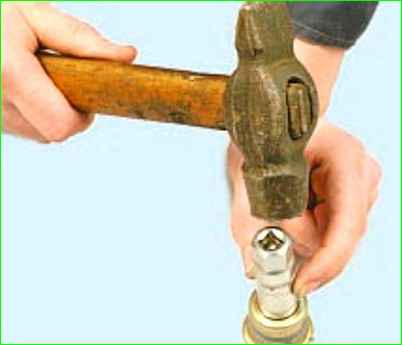 Ersetzen der Öldichtung der Schaltstange