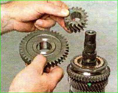 Demontage der Sekundärwelle