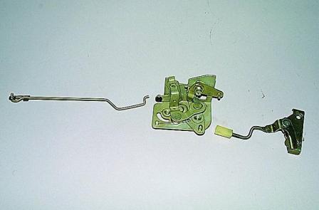 Снятие замка сдвижной двери автомобиля Соболь