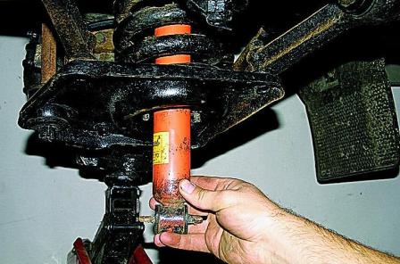 Замена амортизаторов подвесок автомобиля Соболь