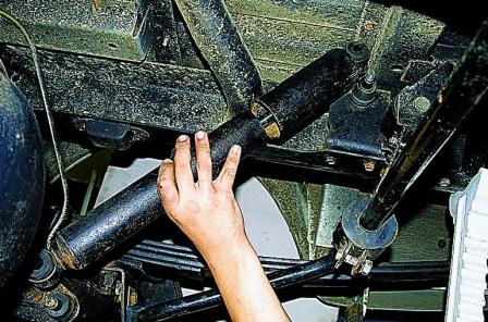 Замена амортизаторов подвесок автомобиля Соболь