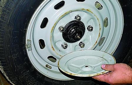 Регулировка подшипников ступиц колес автомобиля Соболь