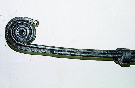 Снятие, разборка рессоры и замена ее резинометаллических шарниров автомобиля Соболь