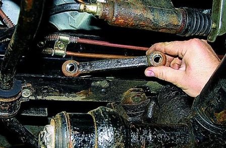 Замена рычагов передней подвески автомобиля Соболь