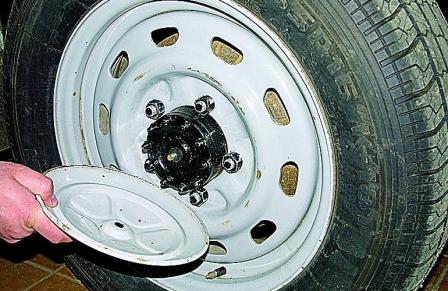 Снятие полуоси автомобиля Соболь