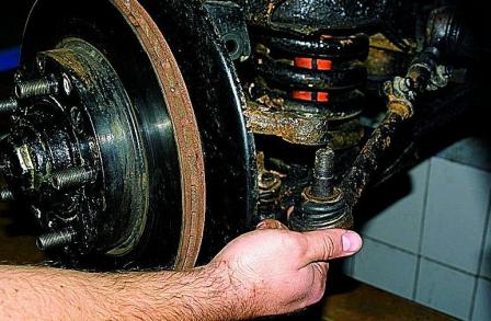 Замена рулевых тяг и их шарниров автомобиля Соболь