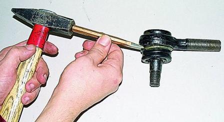 Замена рулевых тяг и их шарниров автомобиля Соболь