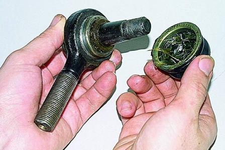 Замена рулевых тяг и их шарниров автомобиля Соболь