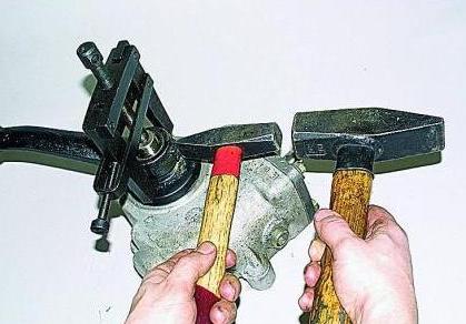 Снятие и регулировка рулевого механизма автомобиля Соболь