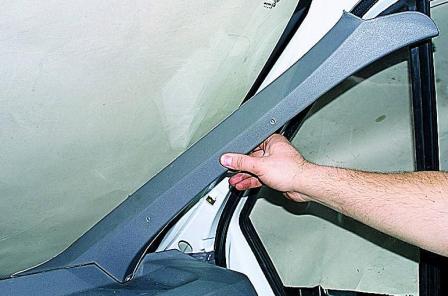 Снятие панели приборов автомобиля Соболь