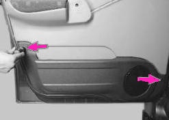 Снятие и установка обивки передней двери УАЗ Патриот